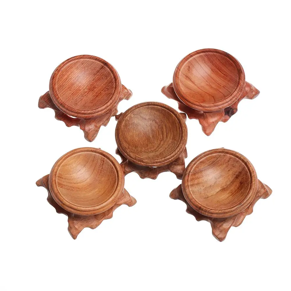 Acid Branch Wood Display Stand Base For Crystal Ball Sphere Sphere Stone Decor Crystal Ball Holder