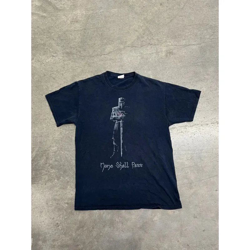 Camiseta de manga larga o corta, camisa de Caballero del Santo Grial y Pitón de Monty, talla M, VTG