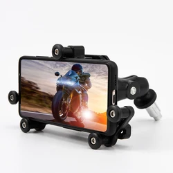 Phone Holder Motorcycle Fork Stem Mount GPS Navigation Bracket for Yamaha YZF R1 2002-2017 HONDA CBR600 F4i