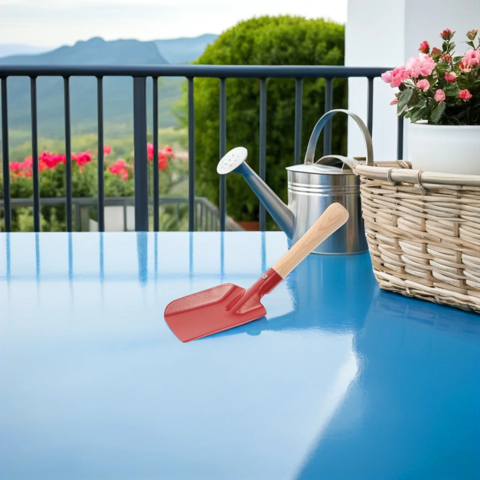 5pcs Kids Gardening Tools Set Children'S Garden Tool Kit For Outdoor Sand Play Beach Activities Safe Lightweight Yard Planting