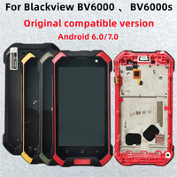 LCD Screen Module Replacement for Blackview, Mobile Phone Touch, Internal and External, Integrated Screen, BV6000, BV6000S