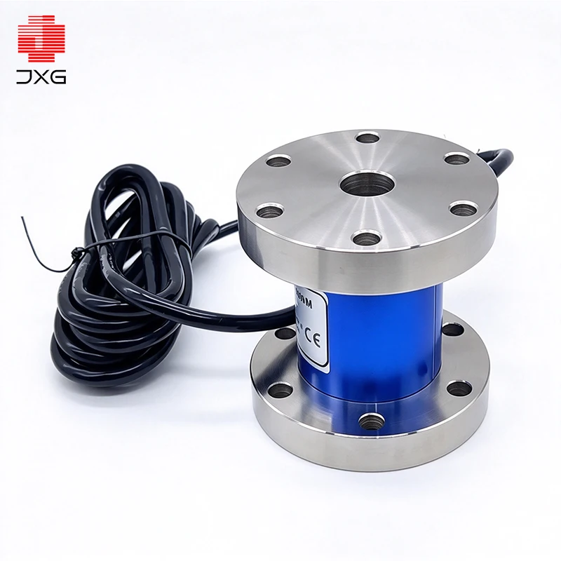 High Precision Dual Flange Reaction Static Torque Sensor 0-10Nm to 100000Nm Range Torque Transducer Meter Tester for Industrial