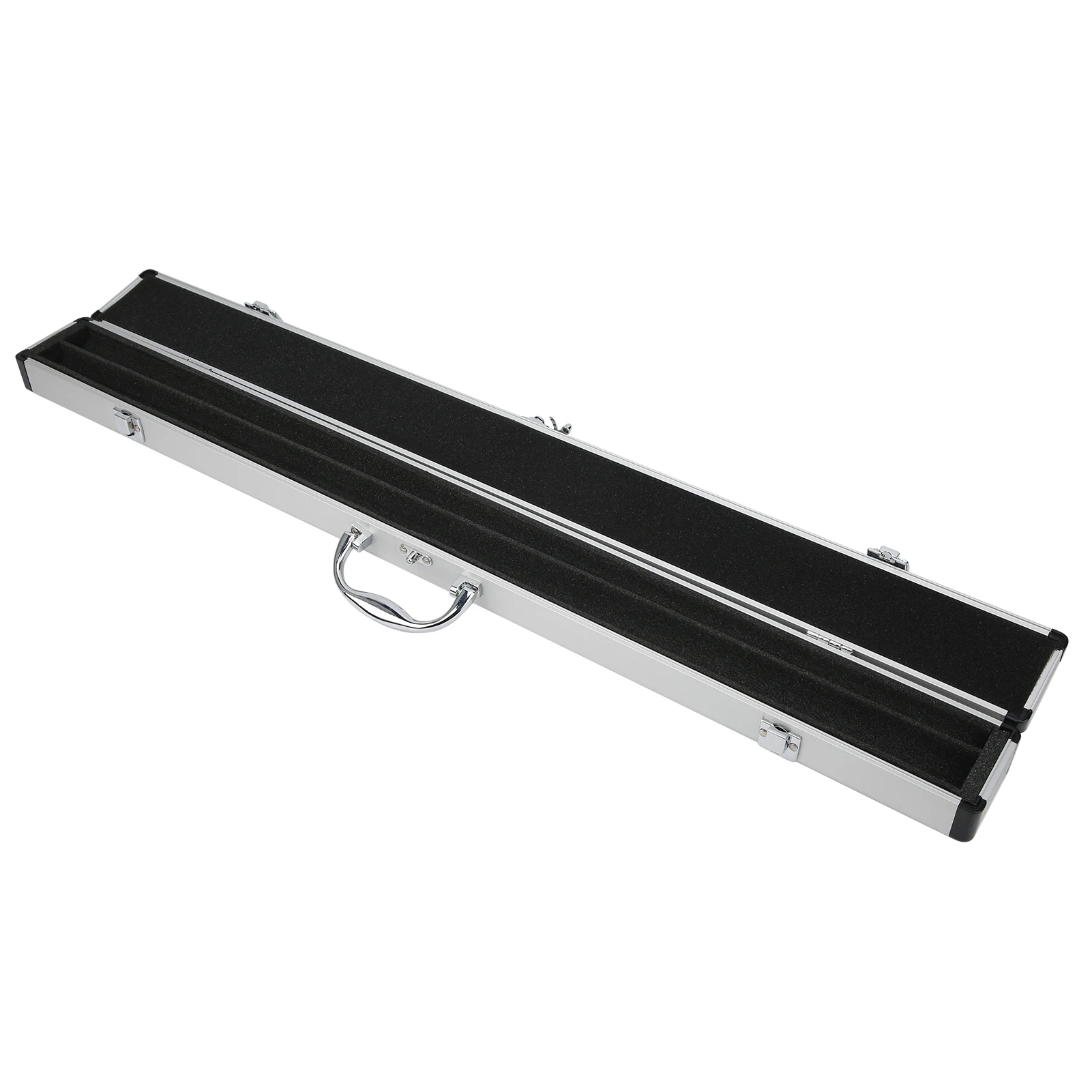 1/2 Snooker Pool Cue Case Soft Foam Lining Carrying Storage Holder Protection Billiard Accessory