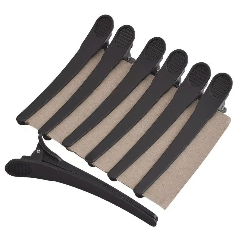 Plastic Hair Sectioning Clips, Professional Salon Alligator Hair Clips, Non-slip Hair Partition Clamps for Hair Cutting Coloring