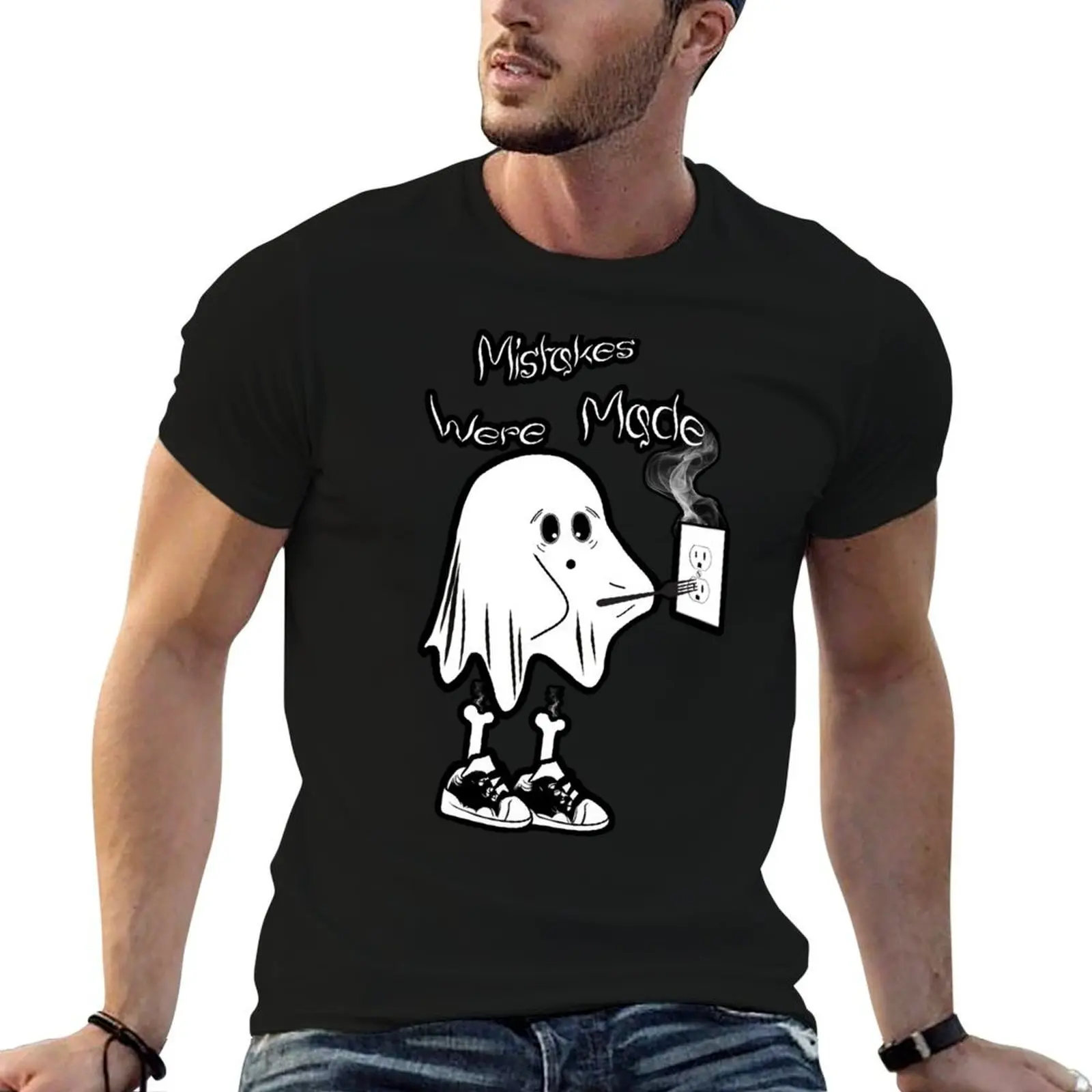 Mistakes were Made T-Shirt man graphic t shirt t shirts for man cotton funny man t shirt cotton high quality T-shirt