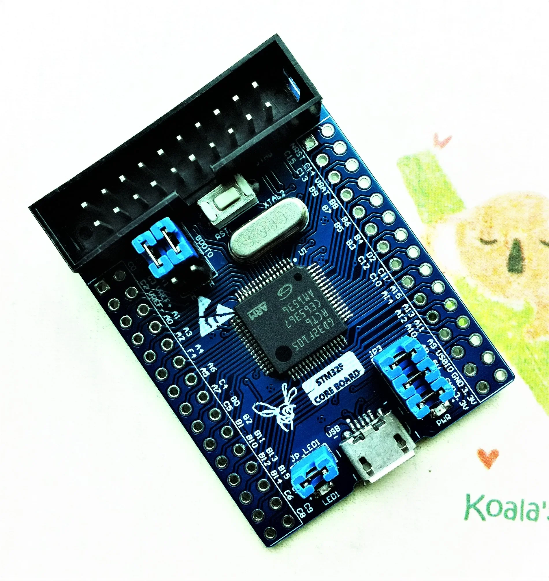 GD32F105 Core Board Minimum system development board learning board GD GD32F105RCT6 Mini