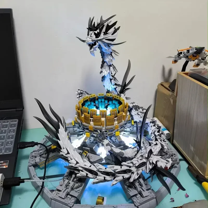 在庫あり オリジナル SHENX FX 7800M FX 7800H 神話上の動物 古代中国の神話上の生き物 PVC アクション組み立てモデルおもちゃ