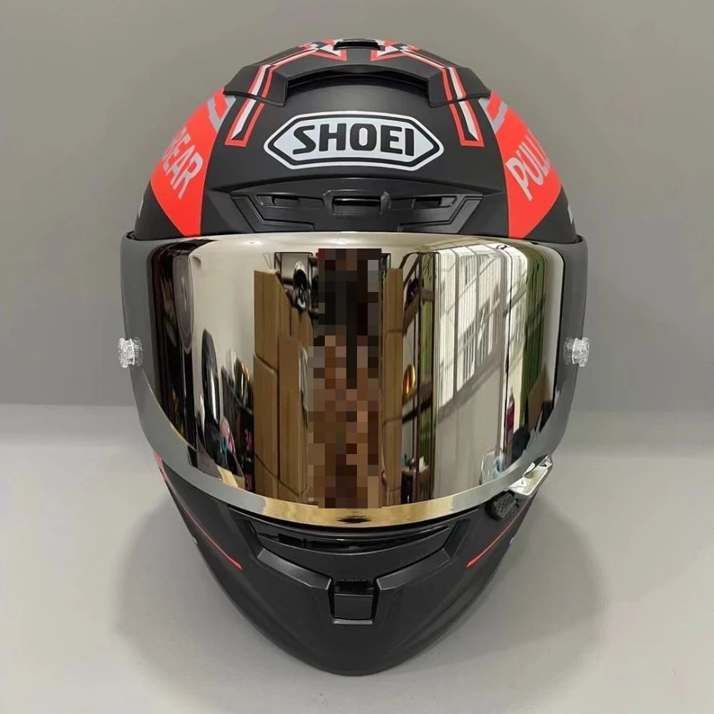 SHOEI X14 Red Ant Race Edition Motorcycle Helmet Full Face Helmet Unisex Men Women All-Season SHOEI Helmet X14