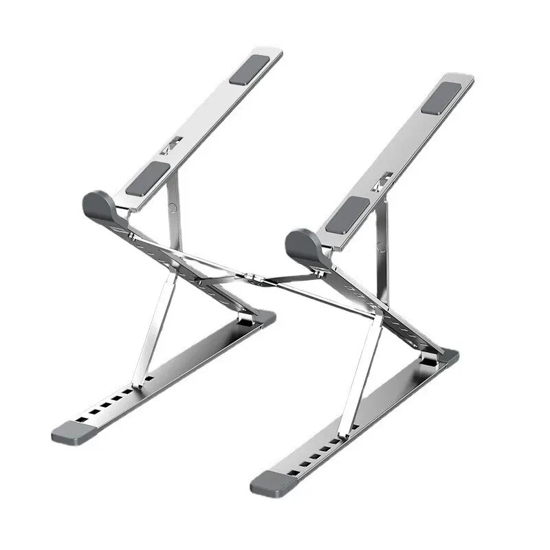 Soporte plegable para ordenador portátil, accesorio ajustable de aluminio para Macbook, Pc, tableta, Notebook, disipación del calor