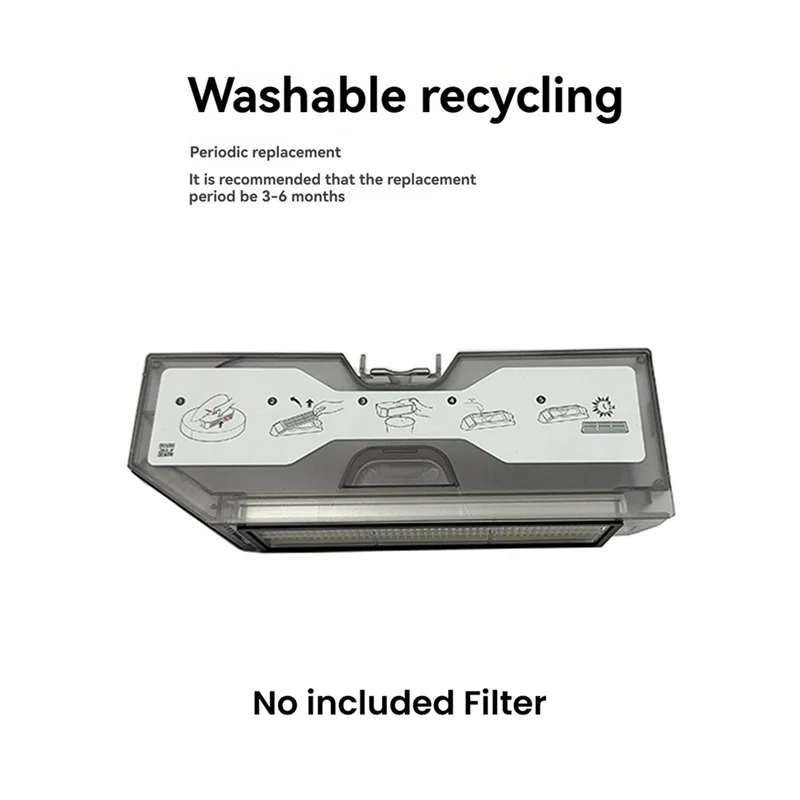 AT28-Dust Box For Roborock G20S /S8 Maxv Ultra /V20S Robot Vacuum Cleaner Accessories Replacement Trash Box