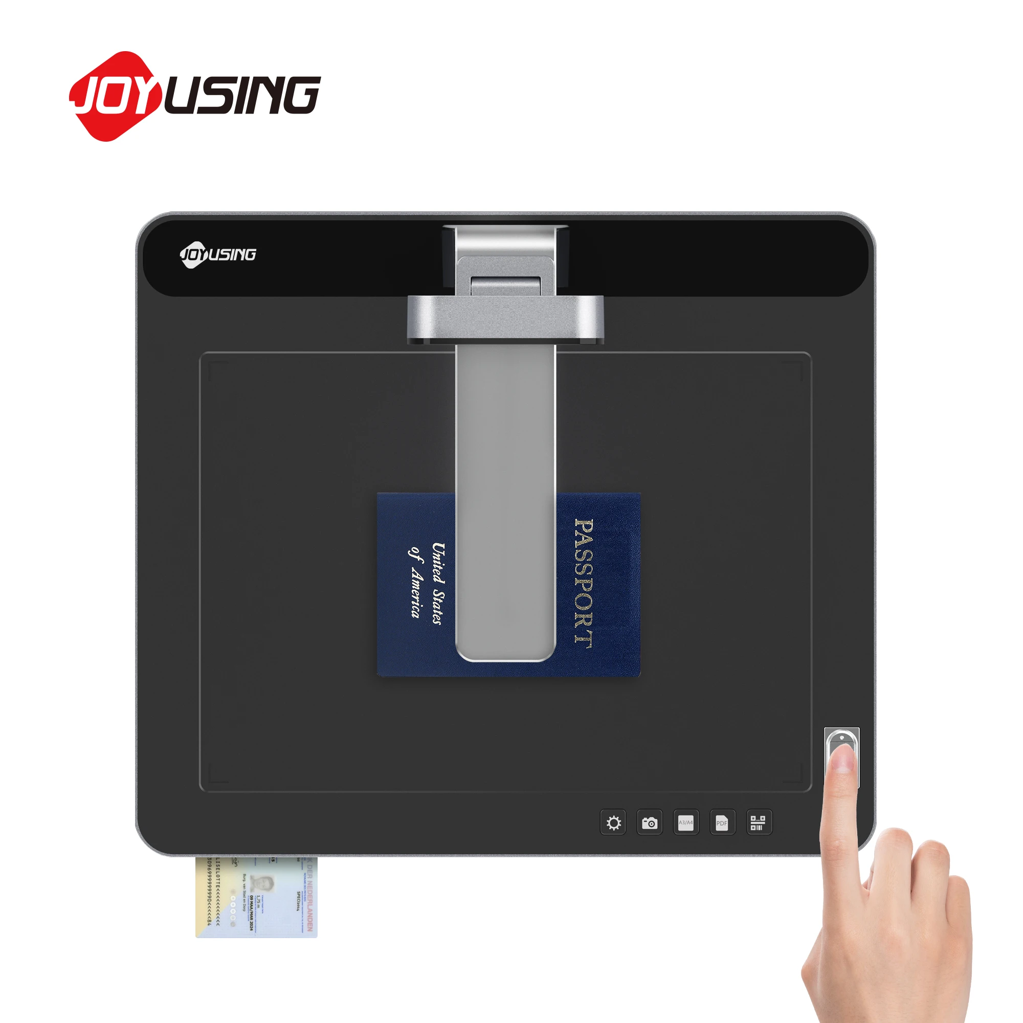2026 Smart Portable Document Scanner All in One Reader Auto Focus to Scan A3 A4 Size Support Android/Windows/Linux