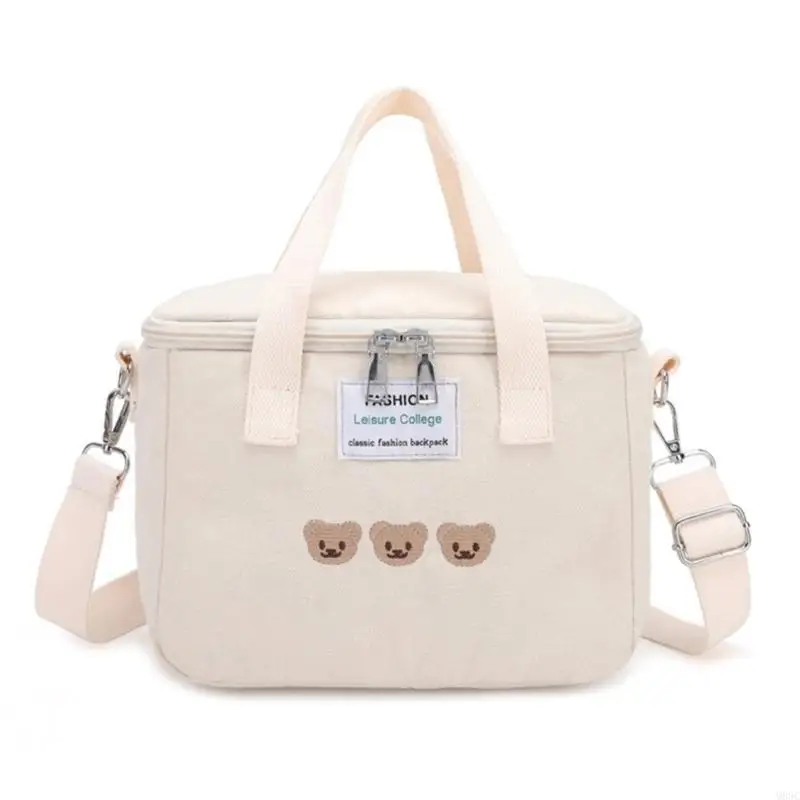 

M89C Cartoon Bear Mother Bag Large Capacity Insulation Handbag Multifunctional Box