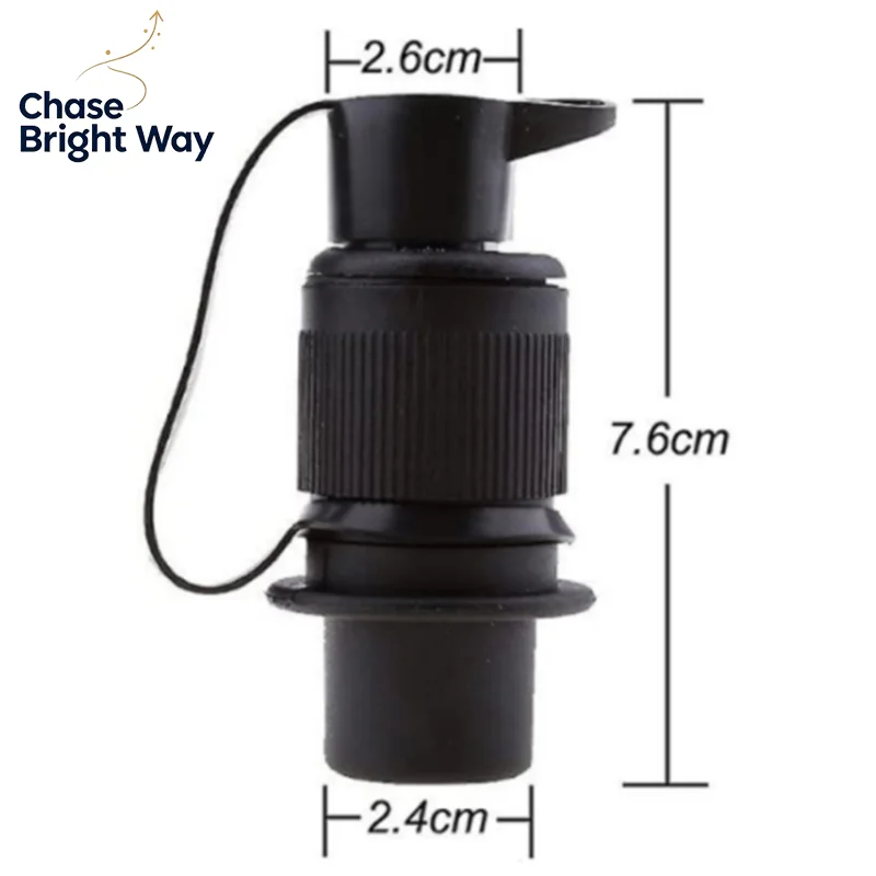 3 Pin Trailer Socket Connectors Round 3 Pole Plug-in Trailer Tractor Plug for Electrical Caravan Truck 12V