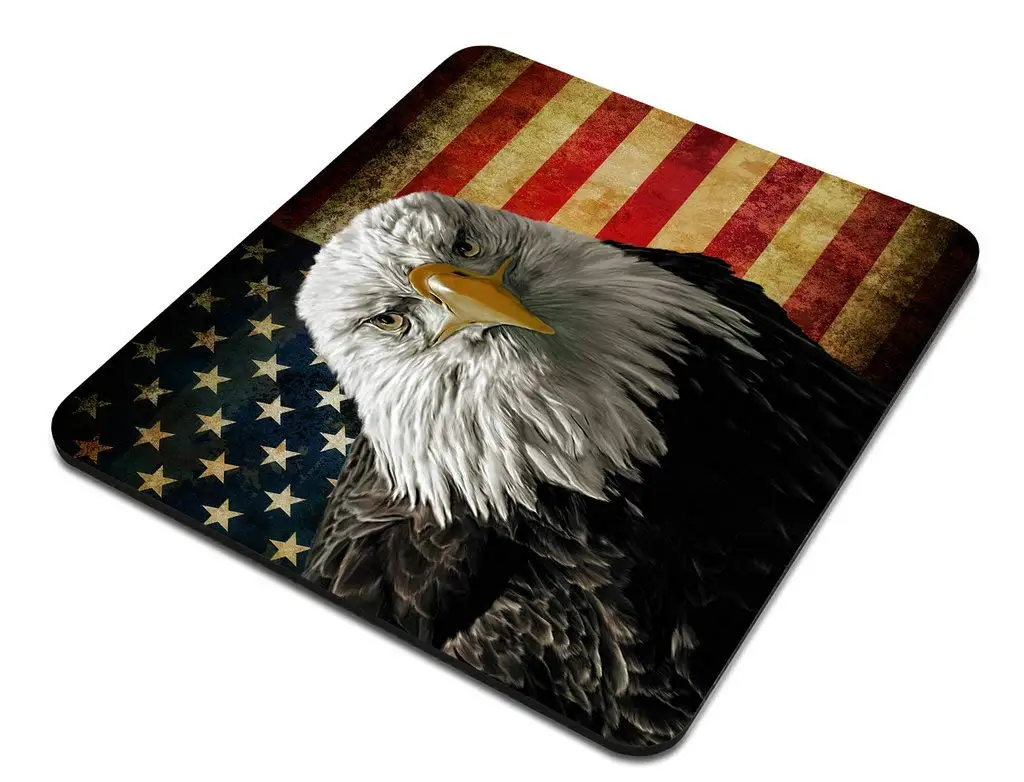 High Quality America Style Patterns Printing Gaming Mousepad Gamer Mouse Mat Keyboard Mats Desk Pad Mousepads 22x18cm