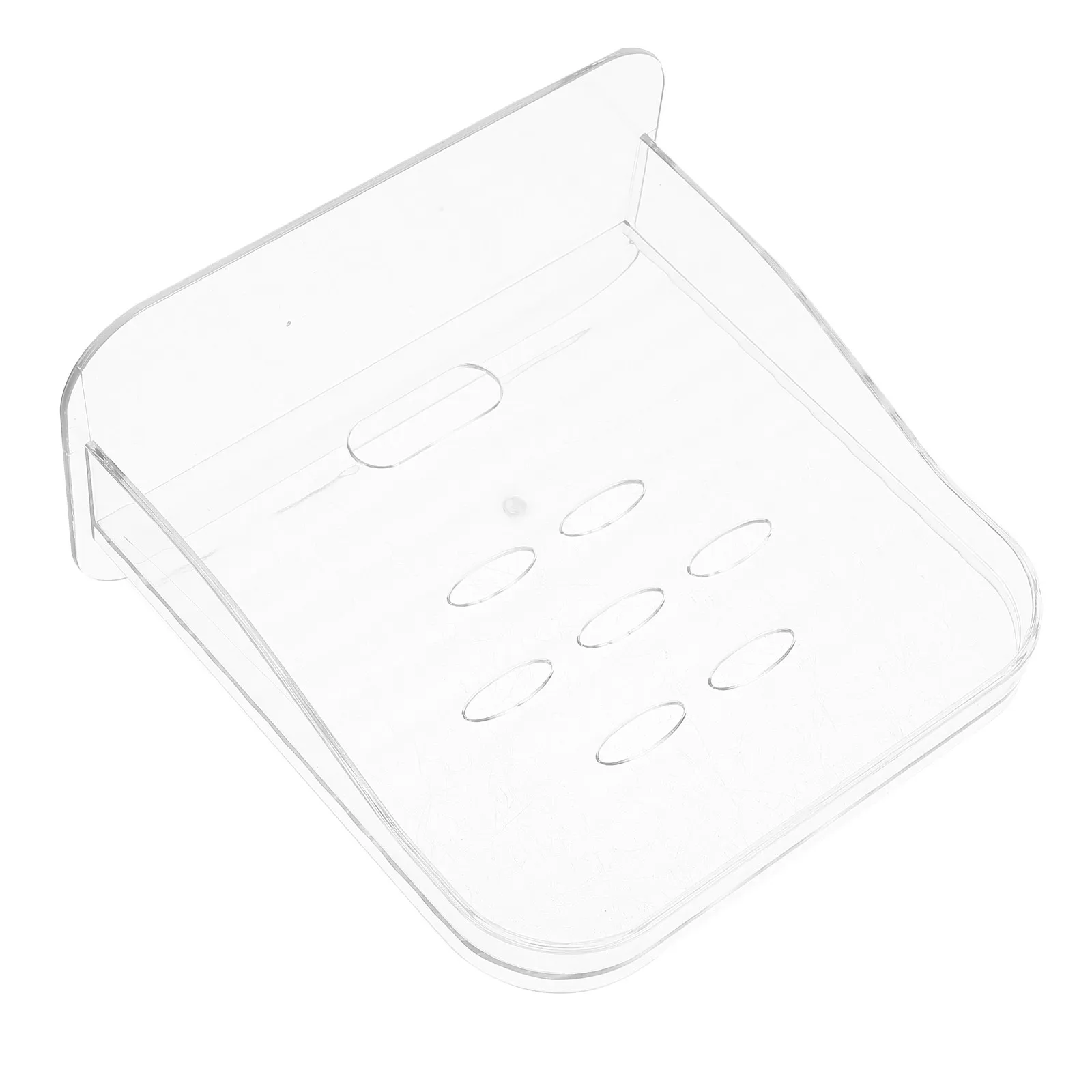 Wall Mount Floating Shelf No Punching Small Wall Shelf for Security Camera Speaker Holder Stable Support Bracket No Damage