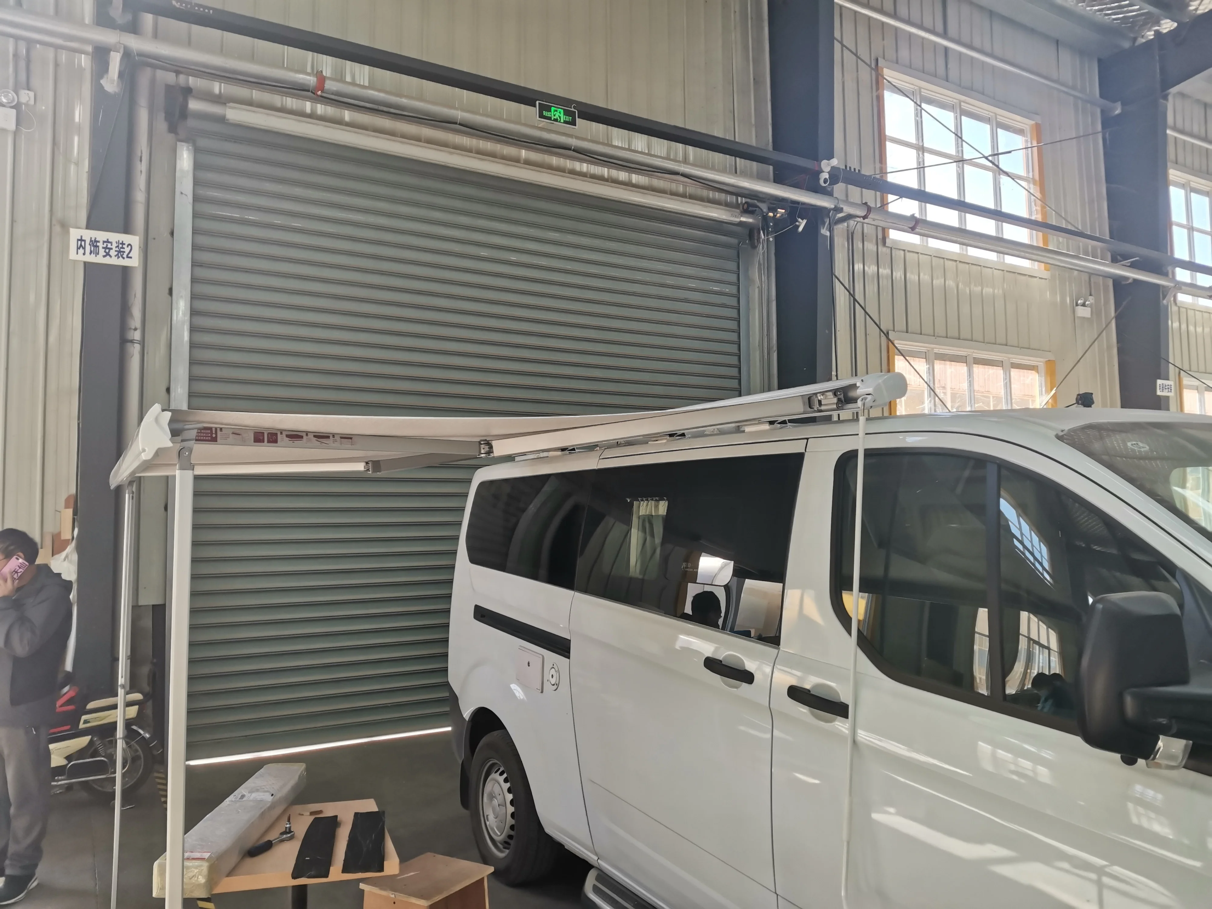 S35 Electric Type Top Mounted Awning