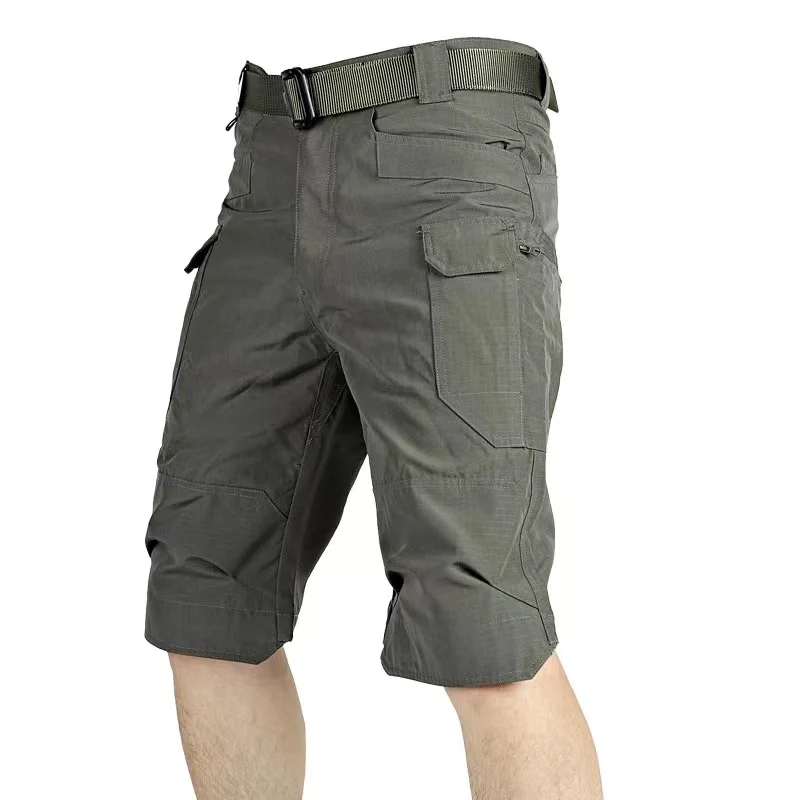 Men\'s Outdoor Ripstop Tactical Combat Summber Shorts Camping Climbing Hiking Anti resistance Multi-pockets M-6XL Pants Toursers