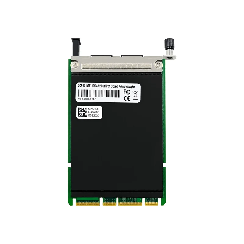 

AM-I350-T2 Гигабитная сетевая карта 2XRJ45 Порт OCP3.0 I350AM2 Ethernet-серверная сетевая карта для Win10 Freebsd Linux и т. д.