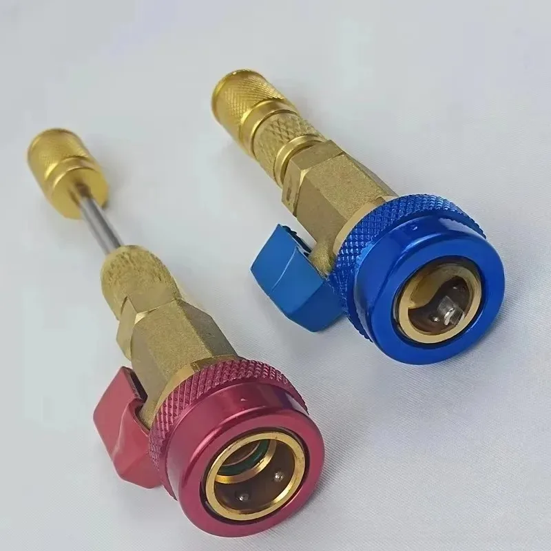 

For R134a Air Valve Core Quick Remover Installer Set for Conditioning Valve Core Repair Disassembly Tool R134A R12 Popular