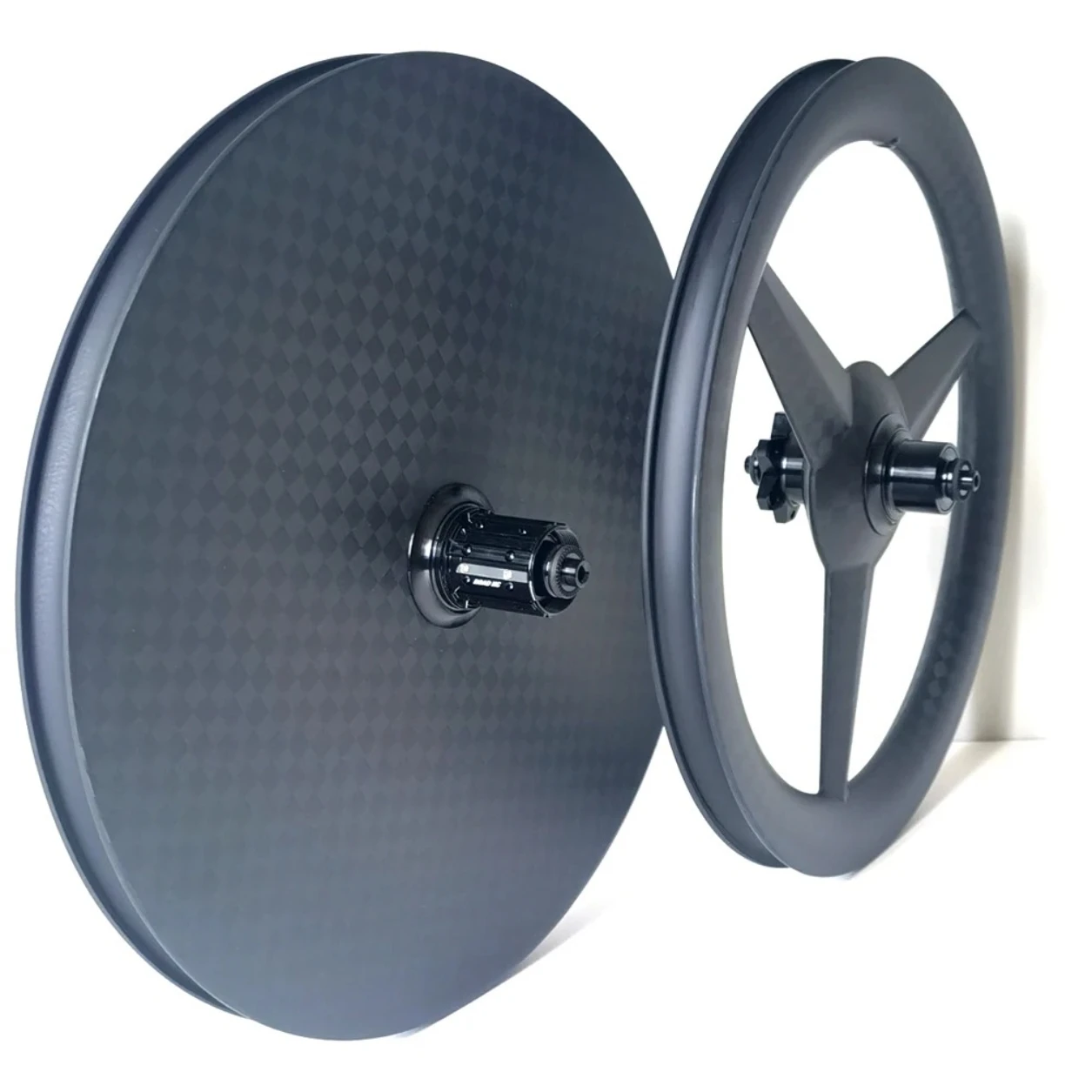 

Carbon Fiber 16 Inch 349 3 Spokes and Disc Wheels Road Bike Wheelset for Brompton Bike Disc Brake 135mm V Brake 112mm Tri-spokes