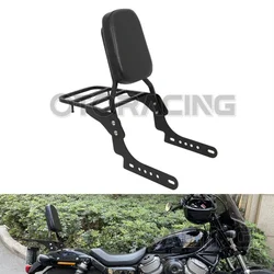 Motorcycle Rear Backrest Sissy Bar w/Luggage Rack For Harley Nightster 975 RH975 RH 975 2022-2025 Special 975 RH975S 2023-2025