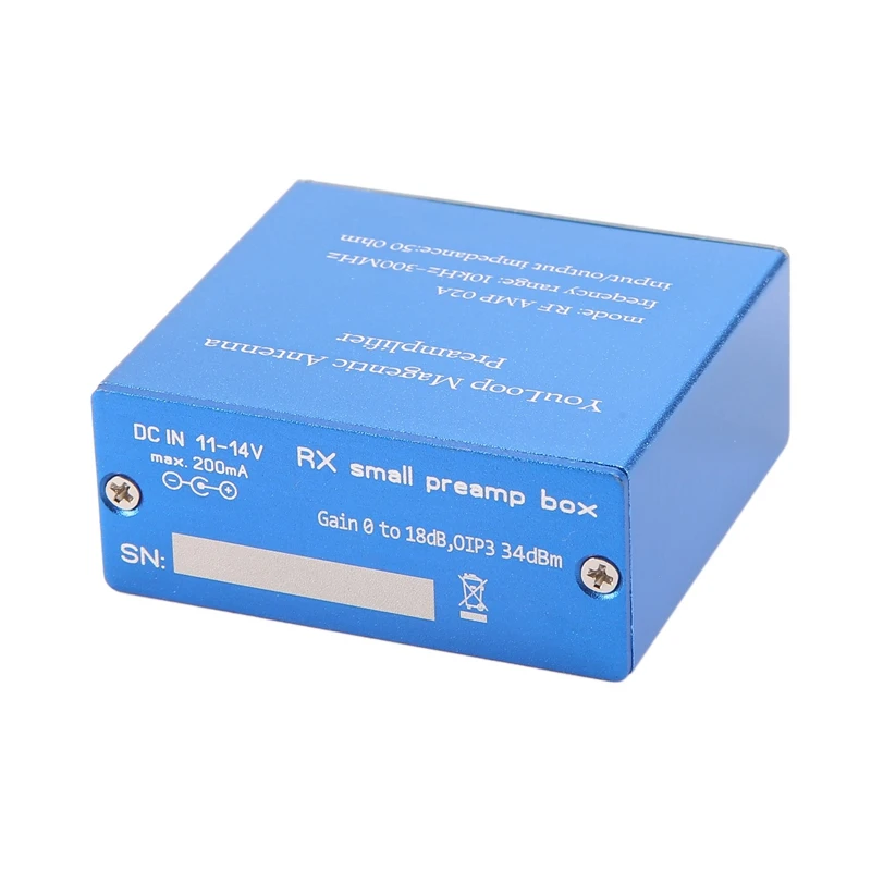 Amplificatore preamplificatore Amplificatore RF per antenna magnetica Youloop per HF e VHF