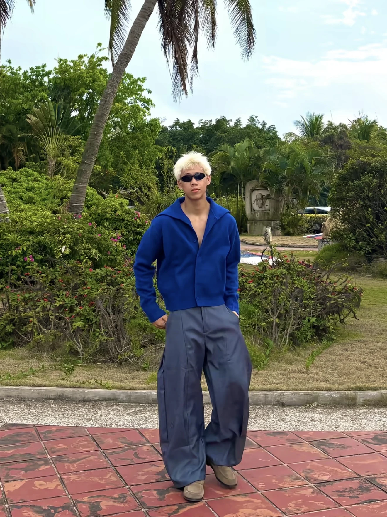 

Американский ретро-кардиган Aosphere с высоким воротником, мягкий, вязаный, для весны и осени, повседневный, однотонный свитер