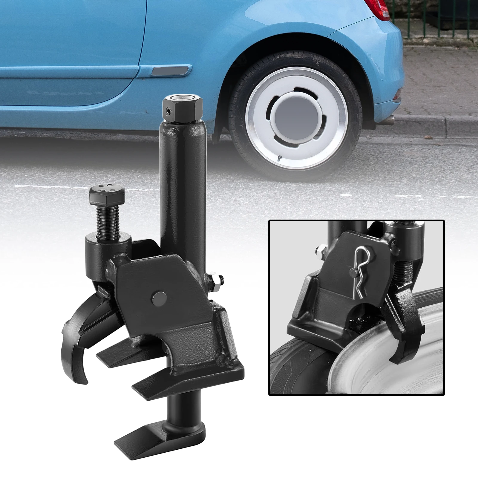 Multifunctional Adjustable Manual Tire Bead Breaker Tire Changing Tool,Automobile Hydraulic Bead Breaker Accessory