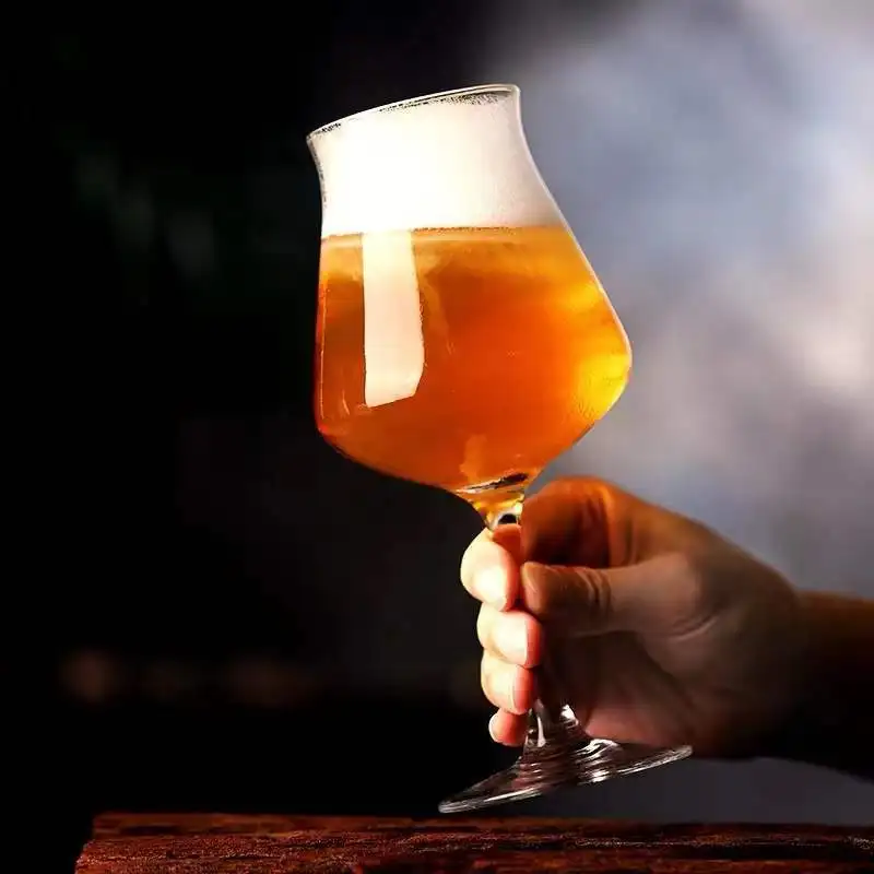 

Professional TEKU Beer Mug IPA Exclusive Craft Beer Goblet High-Alcohol Wine Glass Wheat Beer Steins Mug Pilsner Cup Wholesale