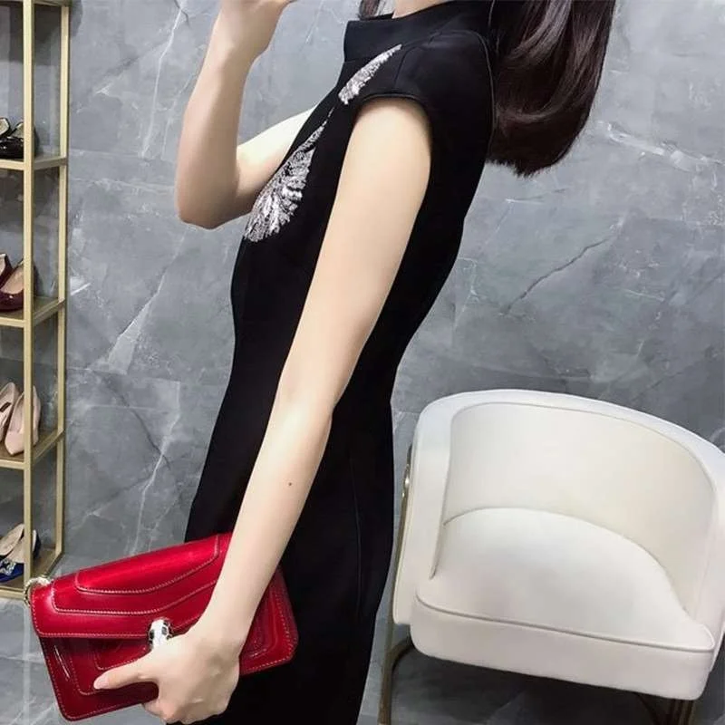 

Летняя новинка: юбка-ханори в стиле ретро, приталенная, А-силуэт, из льна, без рукавов, для повседневной носки