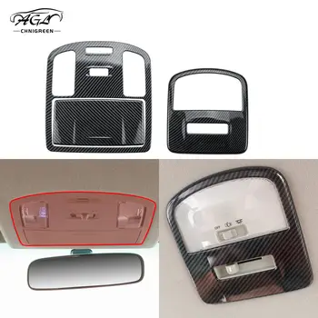 適用於豐田Fortuner 2016-2022款的ABS碳纖維色前後閱讀燈罩框裝飾條 10 最佳銷售 碳纖維豐田Fortuner - №4