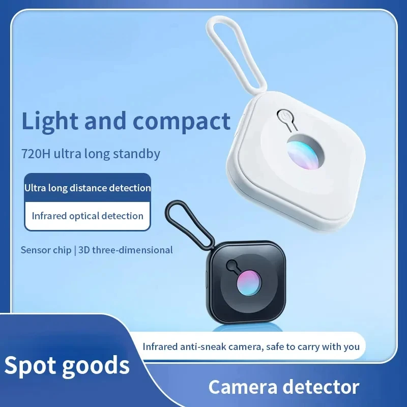 Wireless Anti Spy Detector Portable Infrared Camera Finder Security Protection Anti-Peeping Hidden Devices Camera Bug Detector