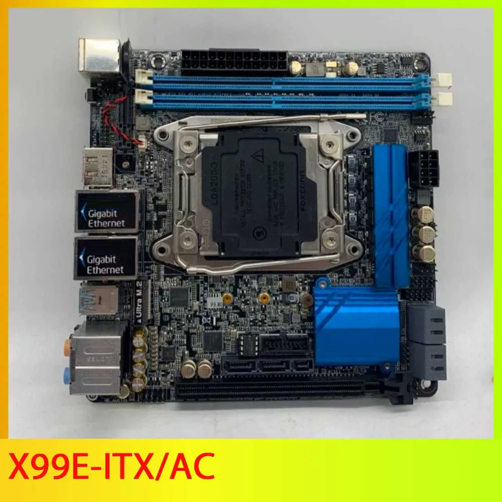 

Для материнской платы ASRock LGA 2011-3 двойной гигабитный Ethernet-порт ITX версия 17*17 см X99E-ITX/AC
