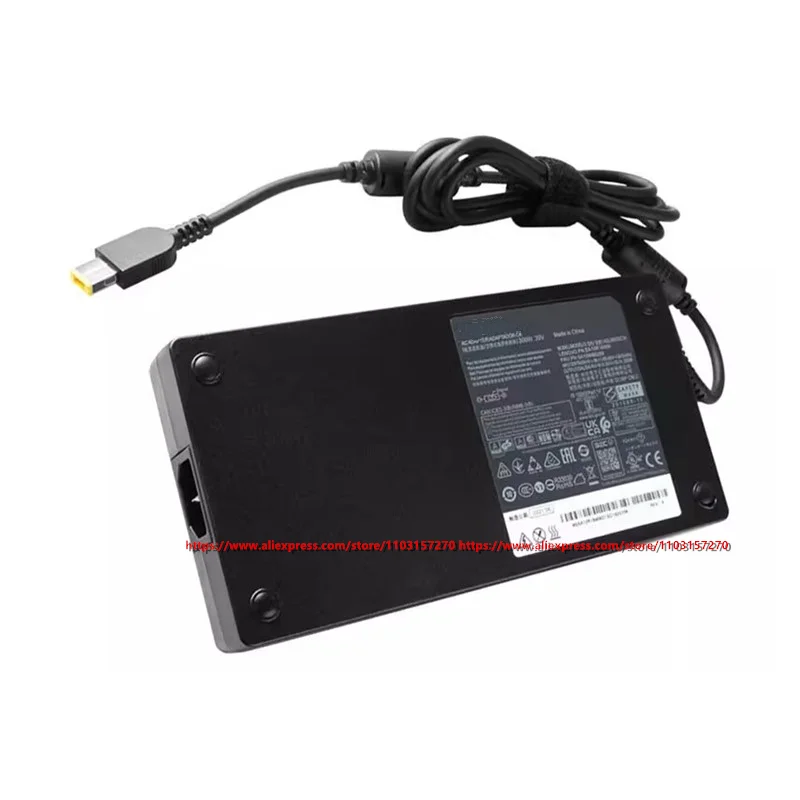 حقيقي 300 واط 20 فولت 15A ACAdapter ADL300SDC3A شاحن الطاقة لينوفو LEGION 5 برو 16ITH6H 15ACH6H 15BCH6H LEGION 7 GEN 6 16ITHG6