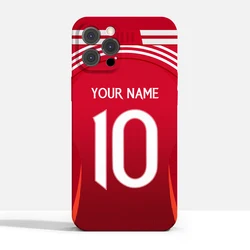UK England Manchester Old Trafford United RED DEVILS Cover Case for iPhone 16 15 14 Pro Max 13 12 11 Mini X XS XR 7 8 6S Plus SE