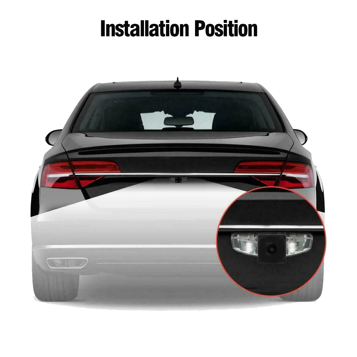 كاميرا احتياطية للرؤية الخلفية للسيارة ، كاميرا ركن عكسي لهوندا أكورد ، سيفيك ، إك ، فد ، طيار ، صالح ، جاز ، أكورا ، تسكس ، شو--