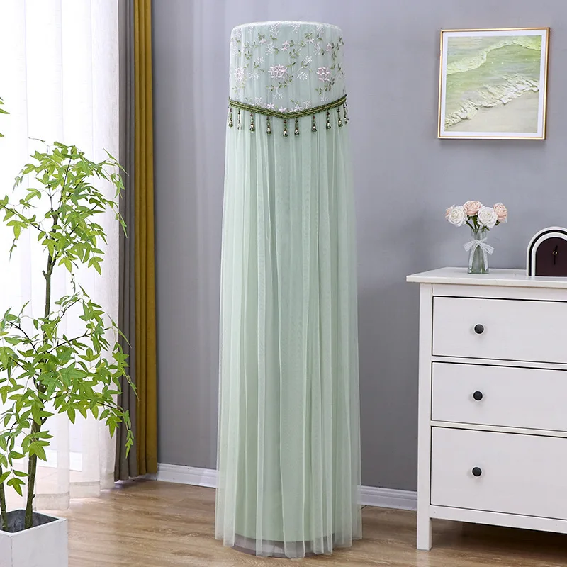 

Modern Simple Style Air Conditioner Cover round Vertical 3 Horses Cabinet Type Air Conditioning Dust Proof Cover