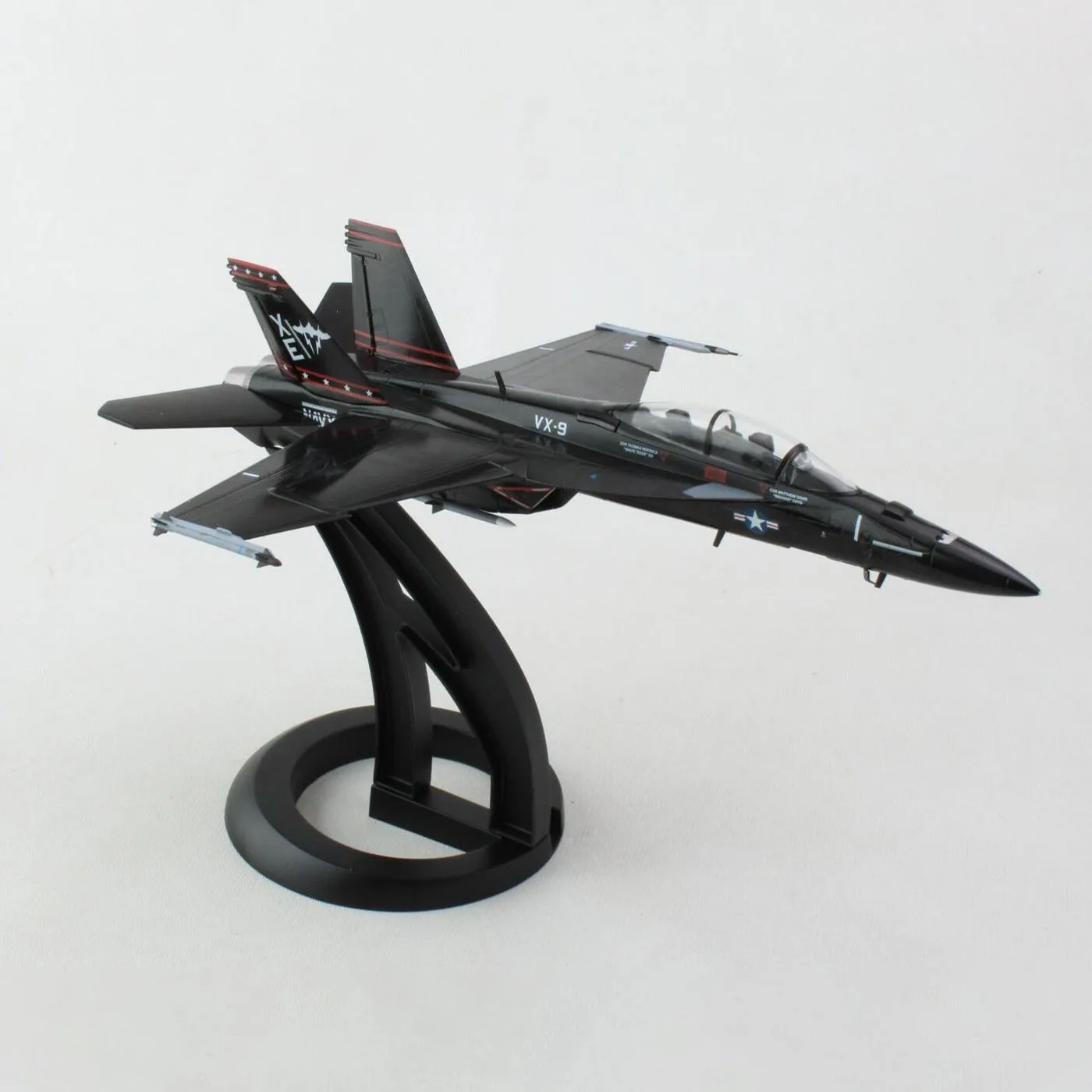 Die Cast 1:72 Scale GeminiJets GAUSN10004 McDonnell Douglas F/A-18F Hornet US Navy VX-9 166673 Strike Fighter F18 Alloy Fighter