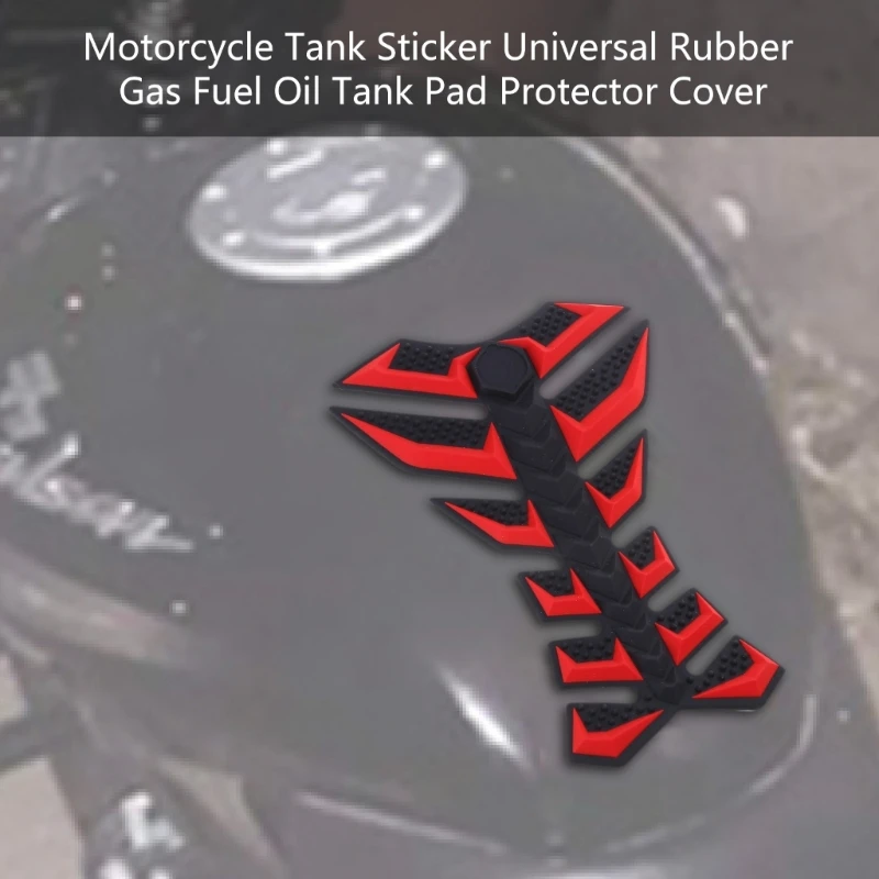 Motorbike k Sticker Oil k Pad Protector Cover Self Adhesive 3D Rubber Decal Motorbike Waterproof Sticker