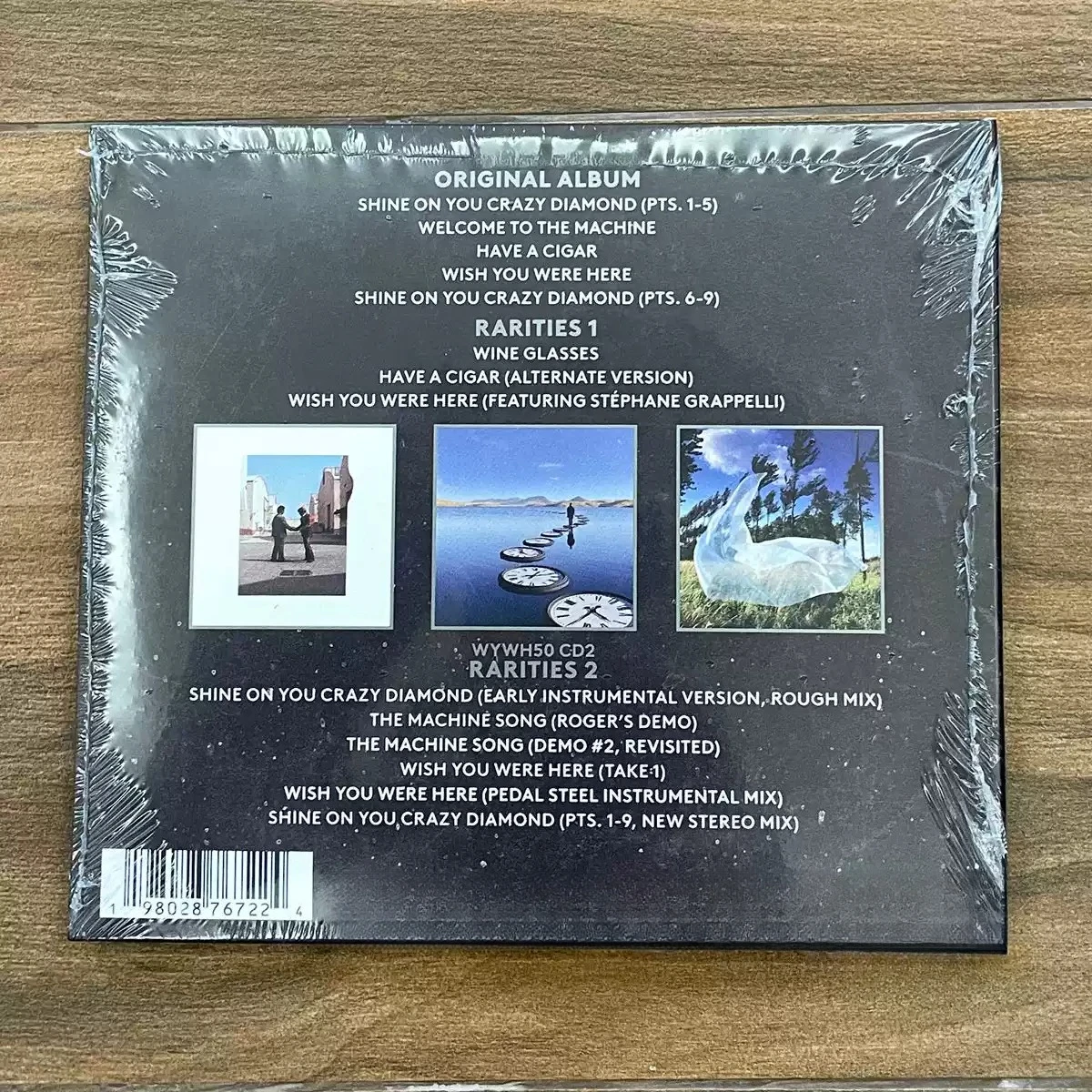 Wish You Were Here Deluxe Edition Album, Iconic Progressive Rock Masterpiece with Unreleased Versions & Demos CD