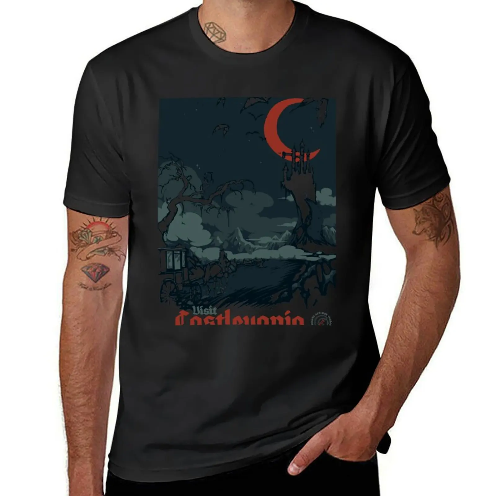 

Visit Castlevania T-Shirt vintage clothes shirts graphic tees korean fashion sweat workout shirts for men