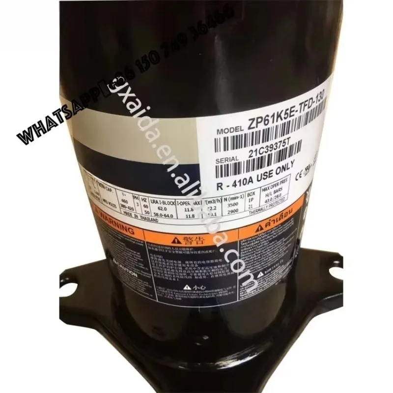 R410A Superior Quality ZP Series Scroll Refrigeration Compressor ZP61K5E-TFD-130 ZP61KCE-TFD-130