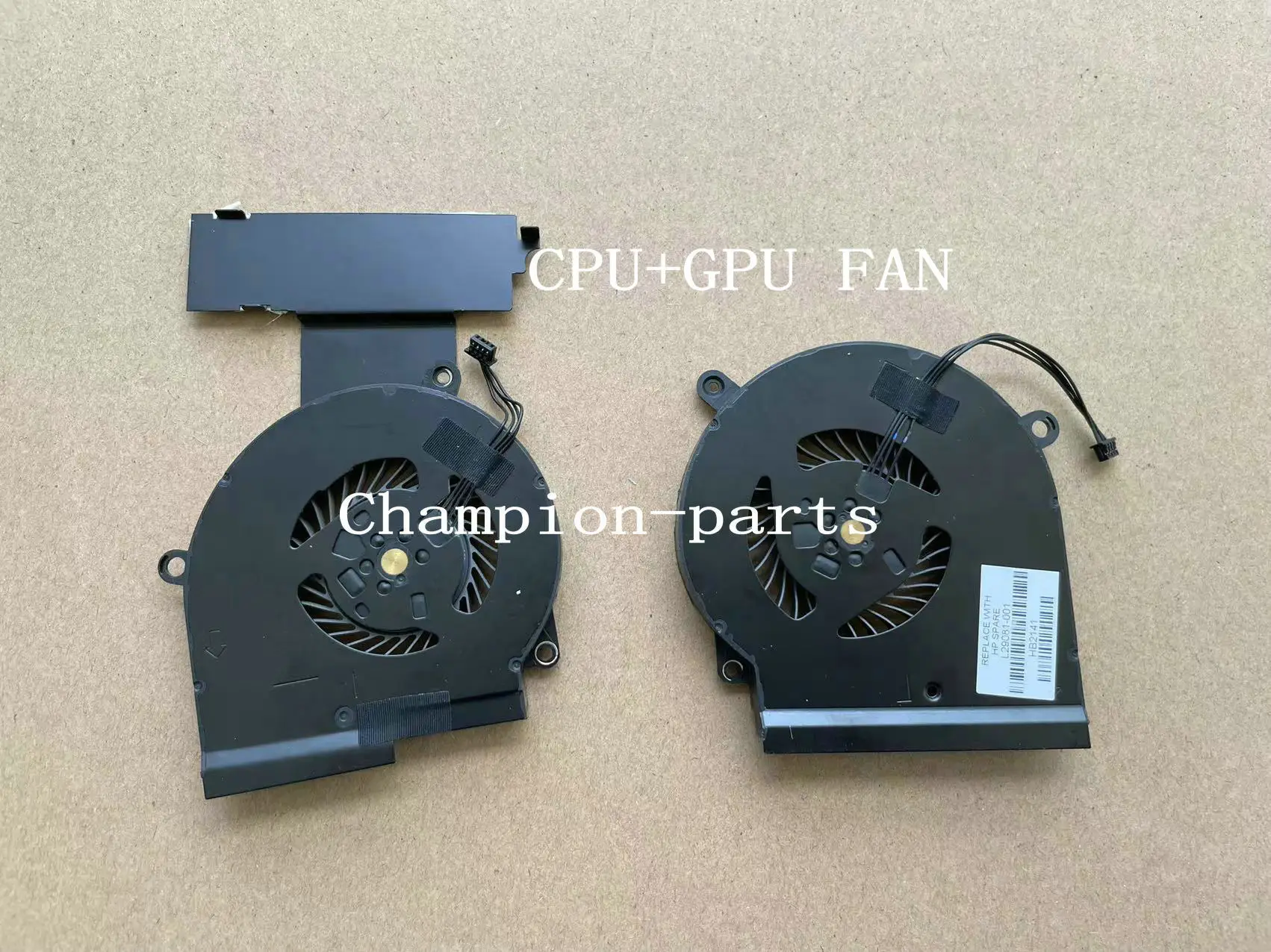 

MLLSE BRAND NEW NEW Original For HP OMEN 15-DC TPN-Q211 Laptop CPU GPU Heatsink FAN FAST SHIPPING