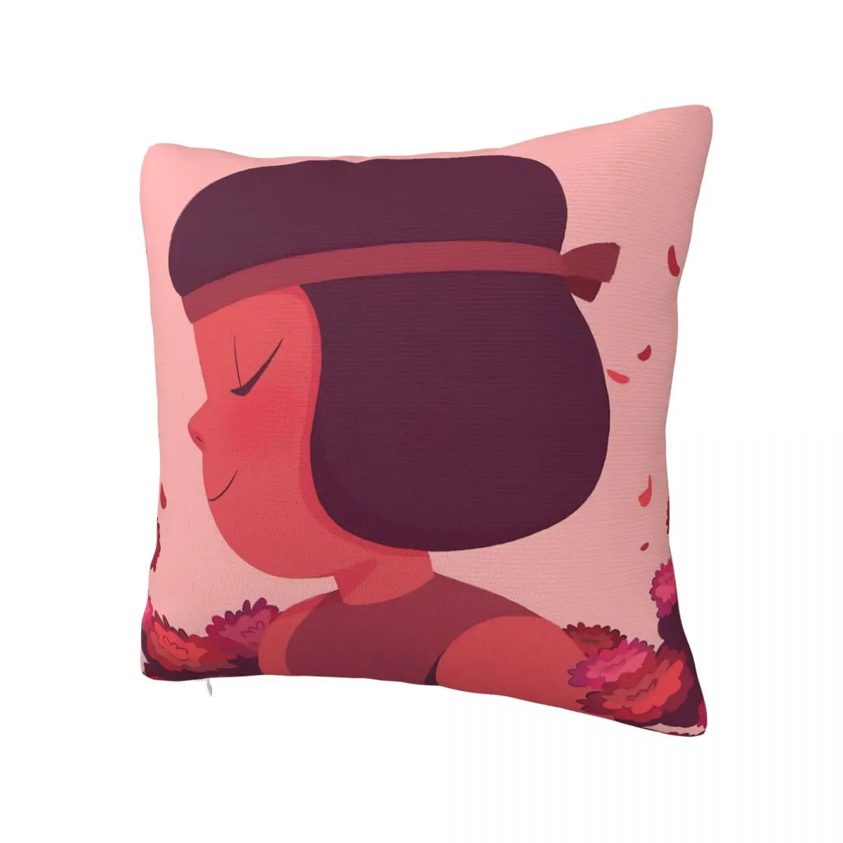 Steven Universe Pastel Ruby Portrait Throw Pillow Case Backpack Cushions Covers DIY Printed Reusable For Chair Decor