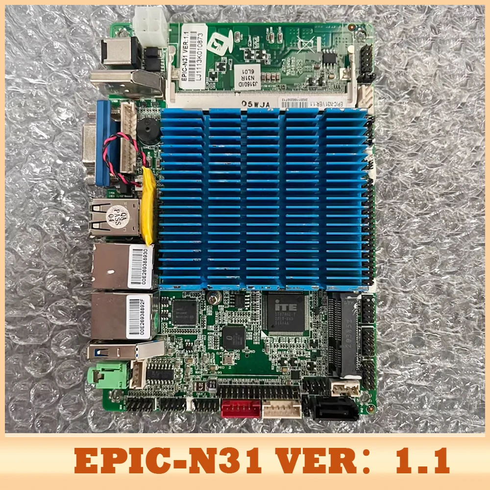 Em-bedded Industrial Control Motherboard Dual net-work port EPIC-N31 VER:1.1