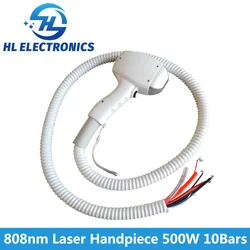 500W 808nm Diode Laser Handpiece with 10 Bars 500W Laser Stack