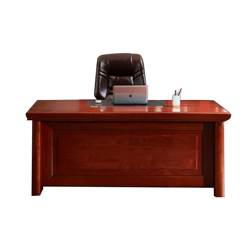 

Office boss single table, simple modern paint desk solid wood sticker desk