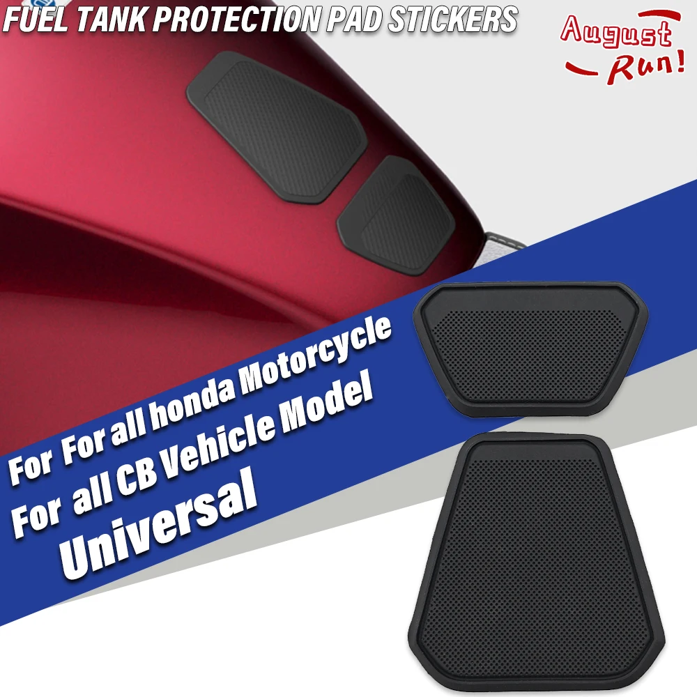 Motorcycle Fuel Tank Stickers Waterproof Pad Rubber Sticker For HONDA CB750 CB750 CB500X/F CB650F CB650R CB1000R CB650 CB1000