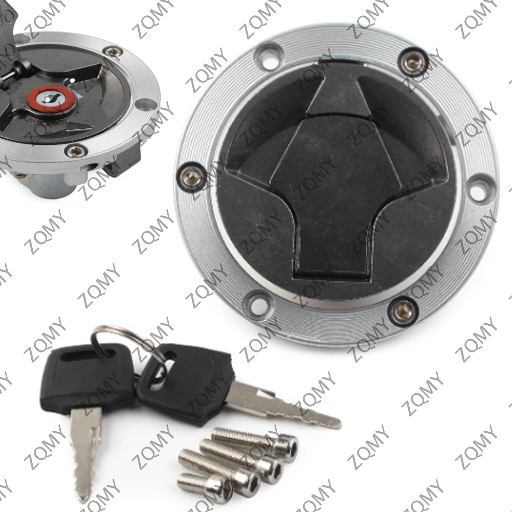 Fuel Gas Tank Cap Cover Keys Fit For Z250SL Ninja 250R/300 ER250/300 Z250/300  2013-2016