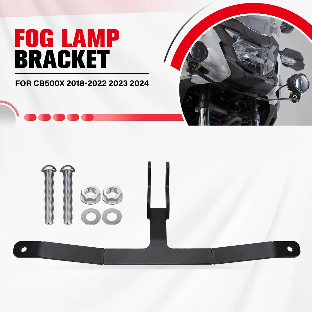 

For Honda CB500X CB 500X CB-500X 2018-2022 2023 2024 Motorcycle Auxiliary Light Brackets Fog Lights Spotlights Bracket Holder